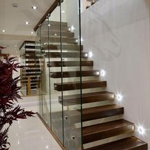 floating stairs, modern stairs
