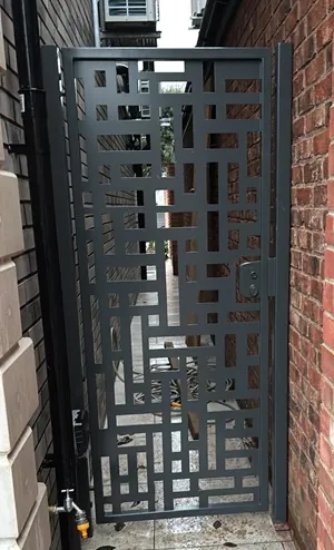modern metal gate