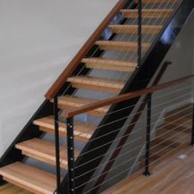metal house stairs