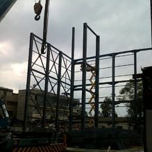 structure steels crane installation