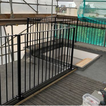 Metal Railing, roof balcony railings, Balustrade