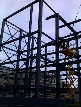 flats steel structure