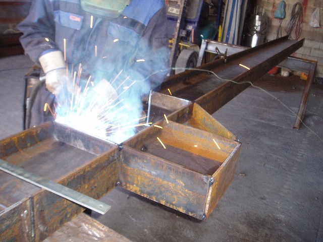 structure steel welding fabrication